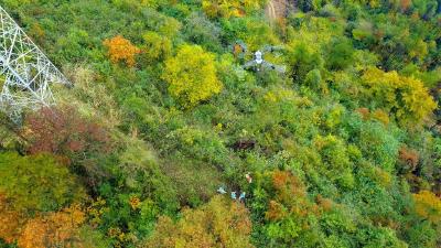 物资搭乘无人机 鄂西山区建设的新变化