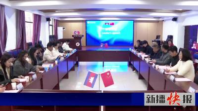 柬中职业教育交流协会代表团走进黄冈联升中专