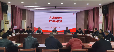 黄冈市生态环境局黄梅县分局召开年度目标任务工作推进会