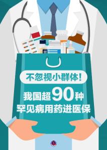 新华鲜报丨不忽视小群体！我国超90种罕见病用药进医保