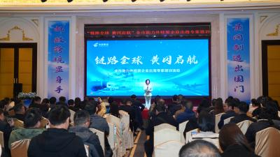 跨境新机遇！黄冈举办外经贸企业出海专家培训活动