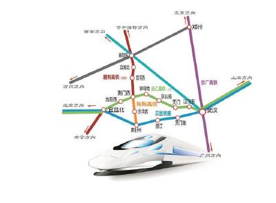 荆荆高铁今日通车 湖北17市州高铁“画圆”