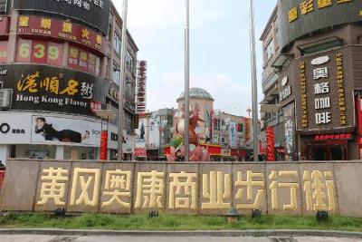 黄冈市奥康步行街获评“省级特色步行街”