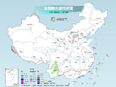 新一股冷空气影响西部地区 中东部开启升温模式