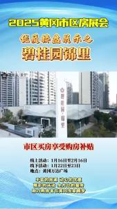 2025黄冈市区房展会优质楼盘展示之碧桂园锦里