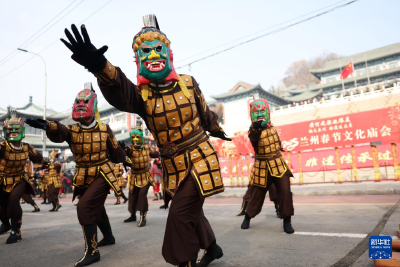 烟火兰州闹新春 非遗传承过大年