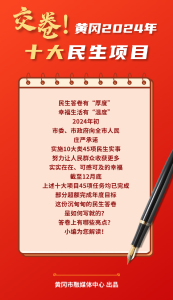 幸福来敲门！黄冈2024年十大民生实事交出精彩答卷