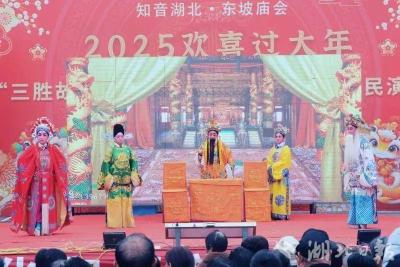 东坡庙会 | 罗田过大年，看大戏
