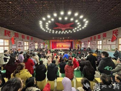 新春走基层|武穴市杨二岭村让老百姓做“村晚”大“民星”