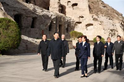 跟着总书记探寻中华文明丨镌刻在石头上的史书
