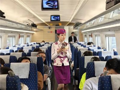 铁路五一假期运输圆满收官 客货运输两旺 多项运输指标创历史新高