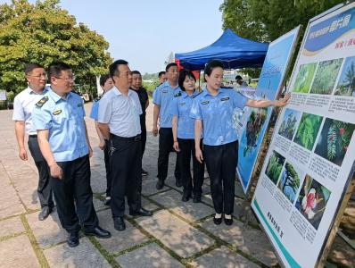 蕲春开展生物多样性日宣传活动