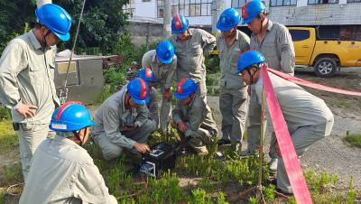 浠水县供电公司开发区供电所实训基地变课堂 安全培训练就硬核本领