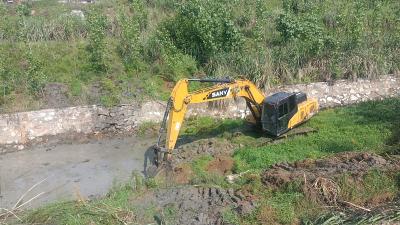 团风总路咀镇清沟渠保夏种 全力抗旱保粮