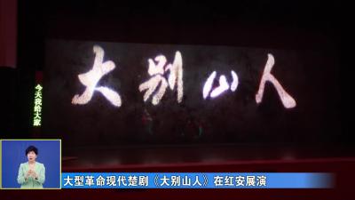 大型革命现代楚剧《大别山人》在红安展演
