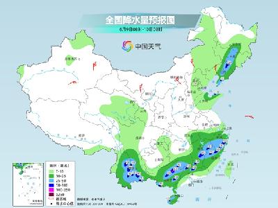 南方多地强降雨持续 华北黄淮等地高温连连