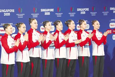 揽获4金1银 湖北小花徐汇妍绽放游泳世锦赛