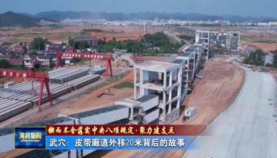 锲而不舍落实中央八项规定·聚力建支点丨武穴：皮带廊道外移20米背后的故事