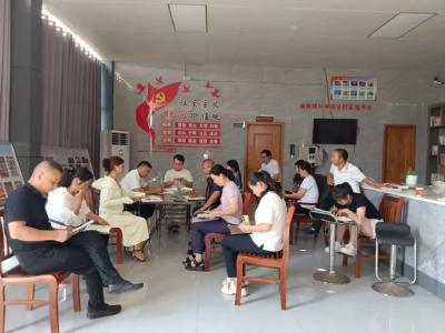 黄梅青年干部下沉一线 深耕细作促学习教育走深走实