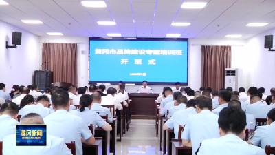 全市品牌建设专题培训班开班