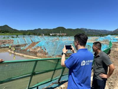 洪水退去，“太保蓝”的脚步不停歇