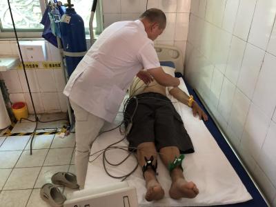 市镇联动筑生命通道                                                                                                                  陈策楼镇中心卫生院成功救治急性心梗患者