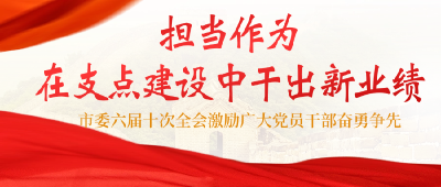 担当作为，在支点建设中干出新业绩——市委六届十次全会激励广大党员干部奋勇争先