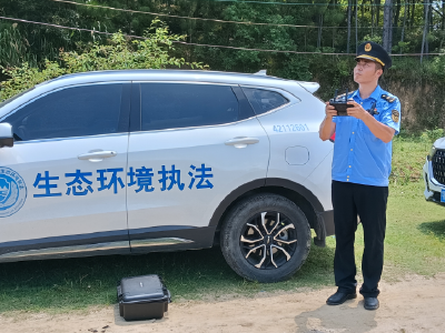 蕲春县生态环境分局畜禽养殖执法用上高科技