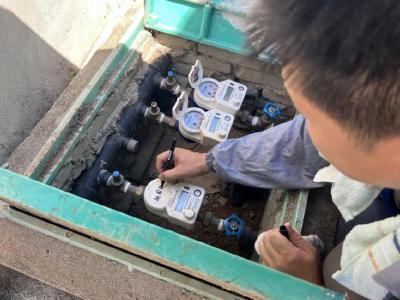 市自来水公司系统清查城乡水表