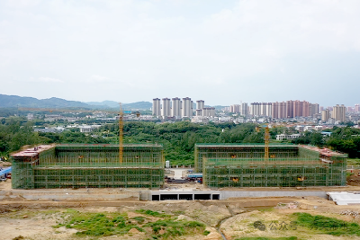 浠水一中新校区建设攻坚“加速跑”4800学子新家蓝图渐成