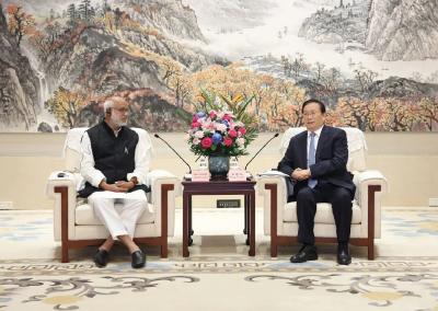 王忠林会见印度共产党（马克思主义）总书记巴比 深化友好交往扩大务实合作推动两国做睦邻友好的朋友相互成就的伙伴 孙海燕诸葛宇杰参加