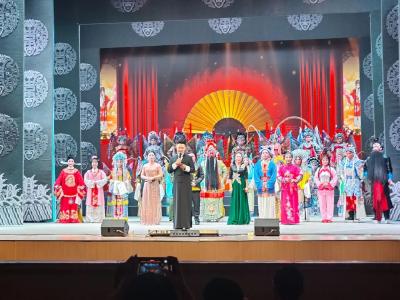 秦腔黄梅戏跨剧种交流演出在甘肃定西举行