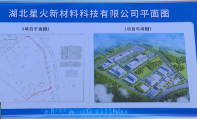 产业兴城 项目强区  黄冈高新区湖北星火新材料项目开工