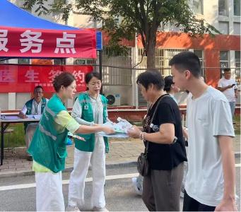 黄州区南湖社区卫生服务中心医疗服务进校园