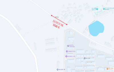 关于玉湖路北延长线魏垸社区吴坳垸段道路施工通告