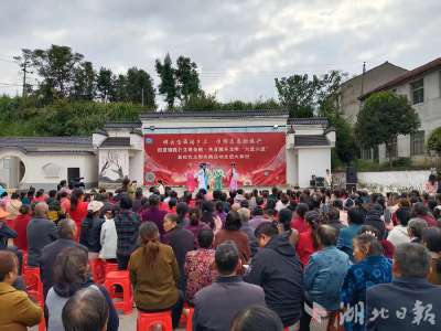 武穴市四望镇：文艺下乡育文明 巾帼志愿助振兴
