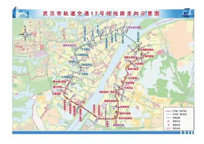 国内最长地铁环线开始穿越汉江 地下30米，武汉地铁12号线盾构掘进