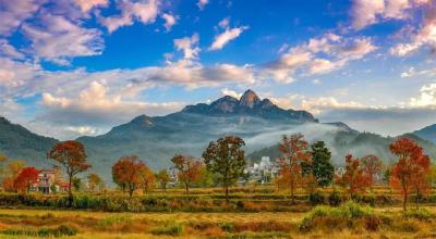 赴红枫稻语！黄冈三景入选湖北十大赏秋地