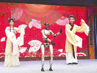 机器人也能唱黄梅戏 湖北“文旅+”新产品密集涌现