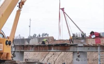 假期不停工！G346红安段改扩建工程现场直击