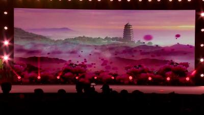 汉川门社区《山丹丹开花红艳艳》