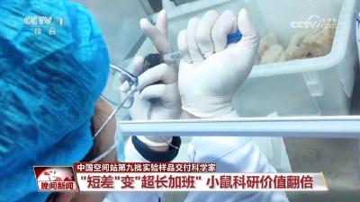 中国空间站第九批实验样品交付科学家