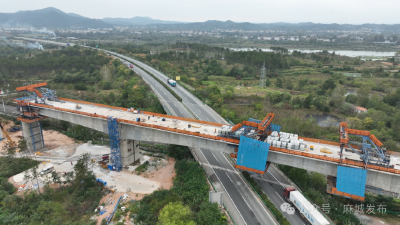 巧借“天网+天眼” 午夜“穿针引线”  跨合武高铁220千伏电力迁改工程完工