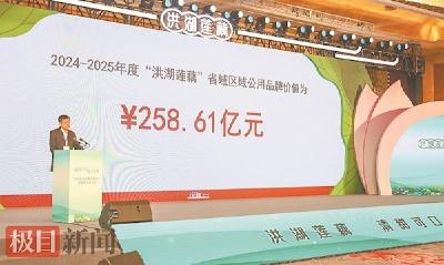 258.61亿元！洪湖莲藕品牌价值在京发布