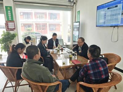 英山县人社局精准帮扶企业发展