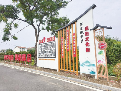 黄州区东湖司法所把法治种子撒进百姓心田——     一条文化街塑形 一群“明白人”铸魂                    