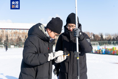 千余师生雪地共绘“福建舰” 哈工程上演硬核浪漫