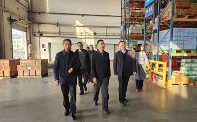 省人社厅调研组到黄商集团调研 