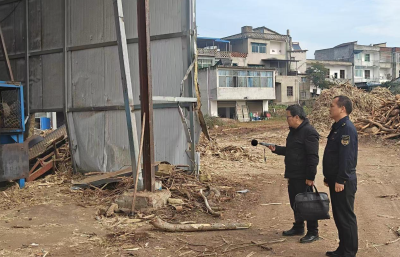 黄冈市生态环境局蕲春县分局及时处理环境投诉