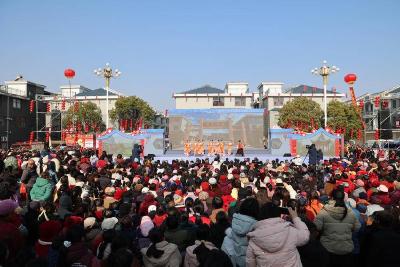 这个“村晚”真热闹！黄梅刘佐乡2026元旦汇演文明乡风漾乡情